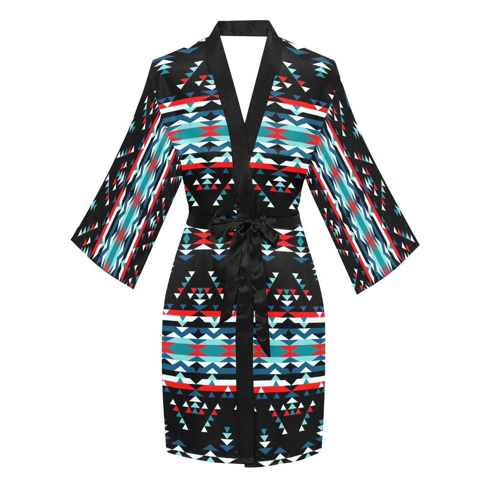 Visions of Peaceful Nights Long Sleeve Kimono Robe Long Sleeve Kimono Robe e-joyer 