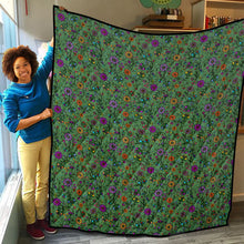 Load image into Gallery viewer, Prairie Paintbrush Sage Lightweight Quilt
