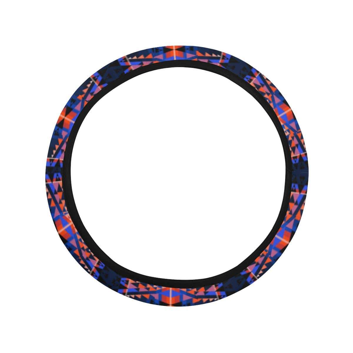 Writing on Stone Steering Wheel Cover