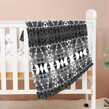 Load image into Gallery viewer, Writing on Stone Black and White Baby Blanket 30&quot;x40&quot; Baby Blanket 30&quot;x40&quot; e-joyer 
