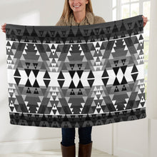 Load image into Gallery viewer, Writing on Stone Black and White Baby Blanket 40&quot;x50&quot; Baby Blanket 40&quot;x50&quot; e-joyer 
