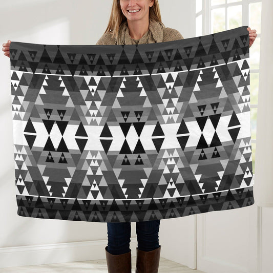 Writing on Stone Large Baby Blanket