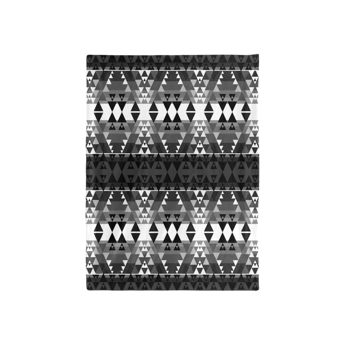 Writing on Stone Black and White Baby Blanket 40"x50" Baby Blanket 40"x50" e-joyer 