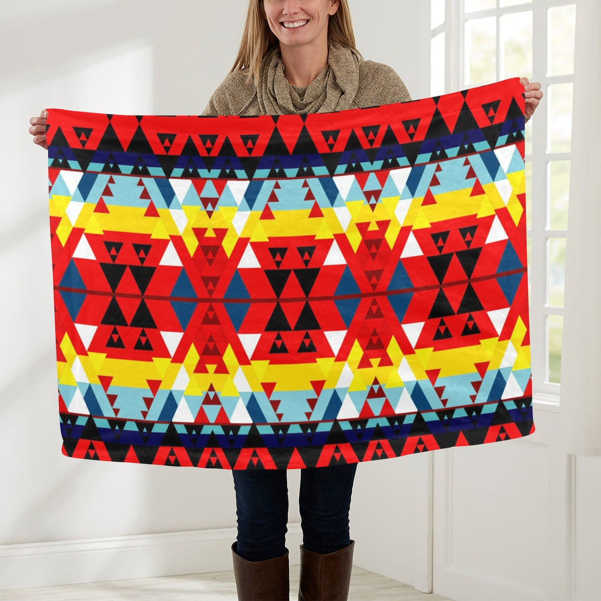 Writing on Stone Enemy Retreat Small Baby Blanket by 49 Dzine