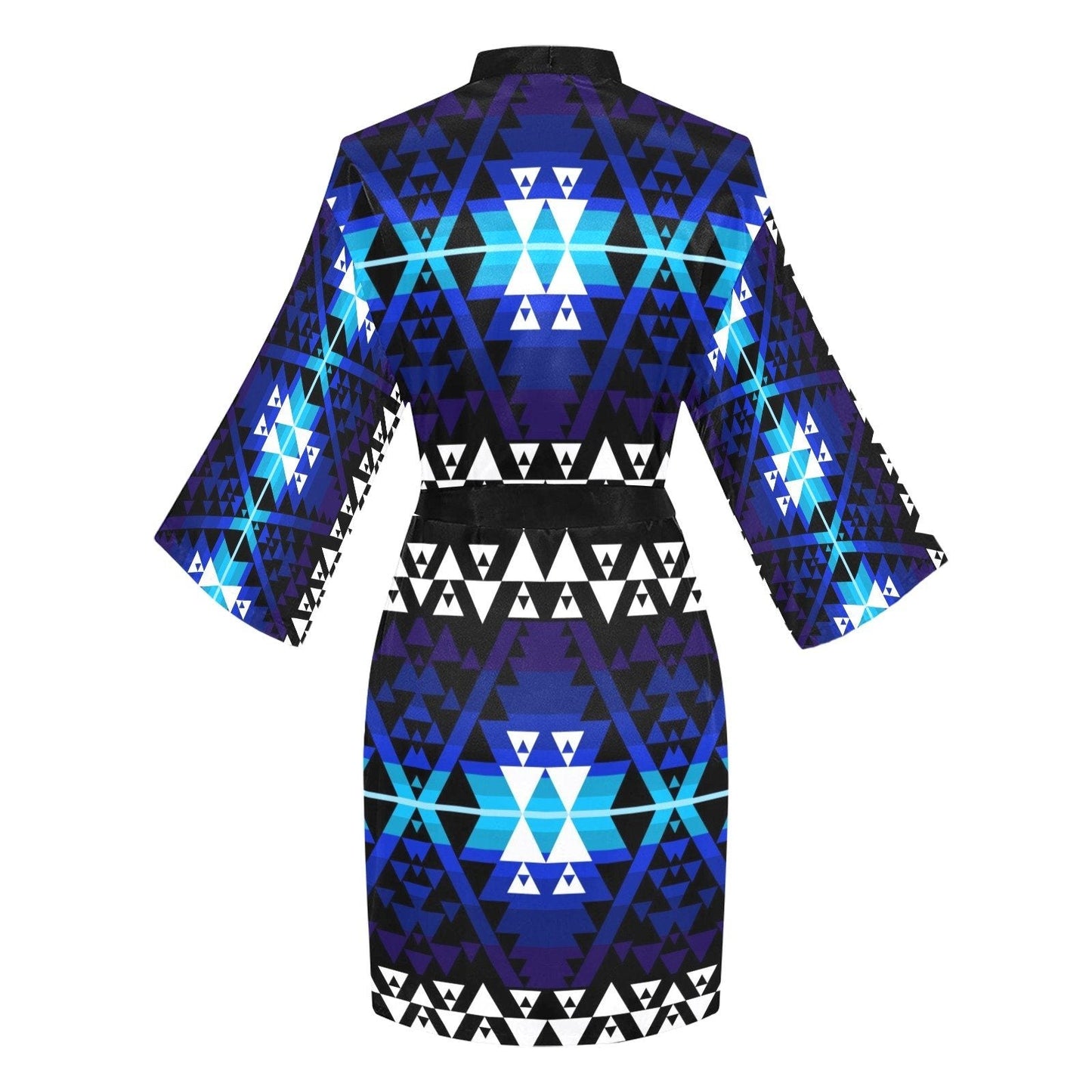 Writing on Stone Night Watch Long Sleeve Kimono Robe Long Sleeve Kimono Robe e-joyer 