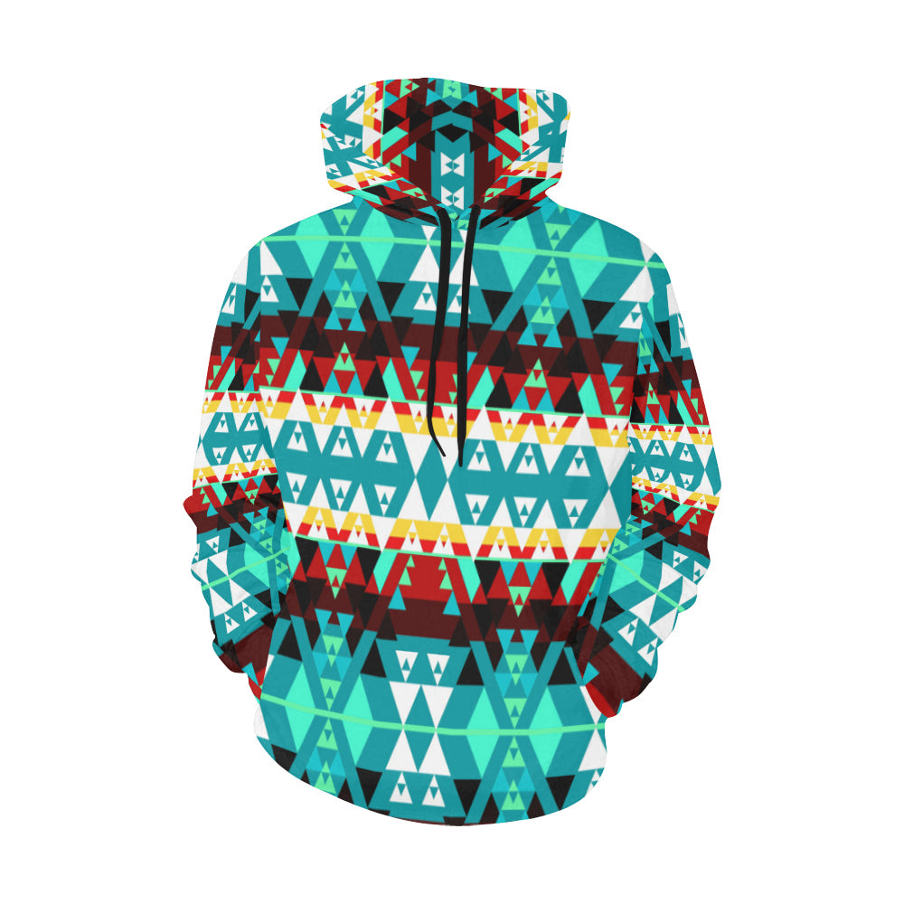 Writing on Stone Wheel Hoodie for Women by 49 Dzine