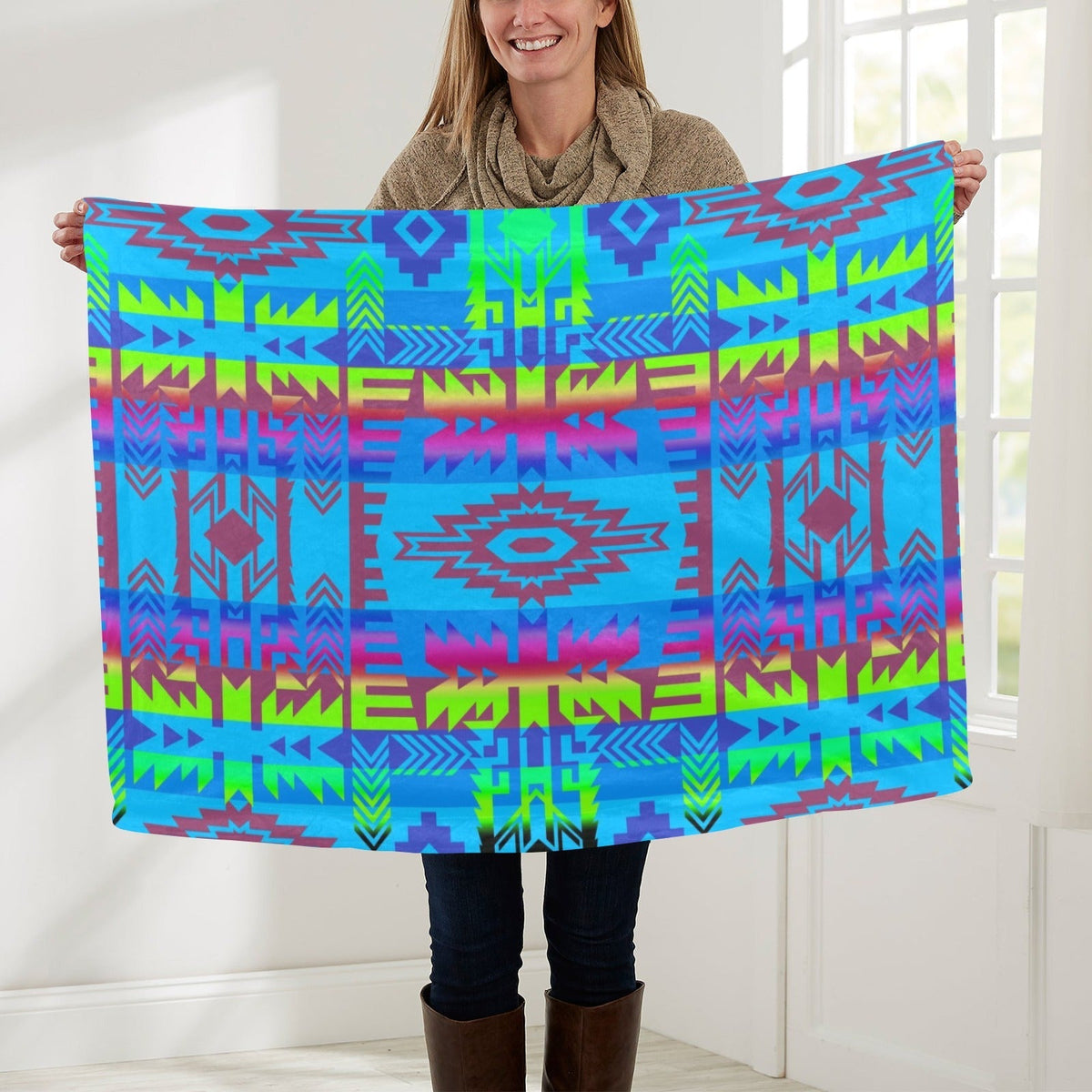 Young Journey Small Baby Blanket by 49 Dzine