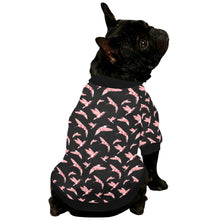 Load image into Gallery viewer, Strawberry Black Pet Dog Round Neck Shirt
