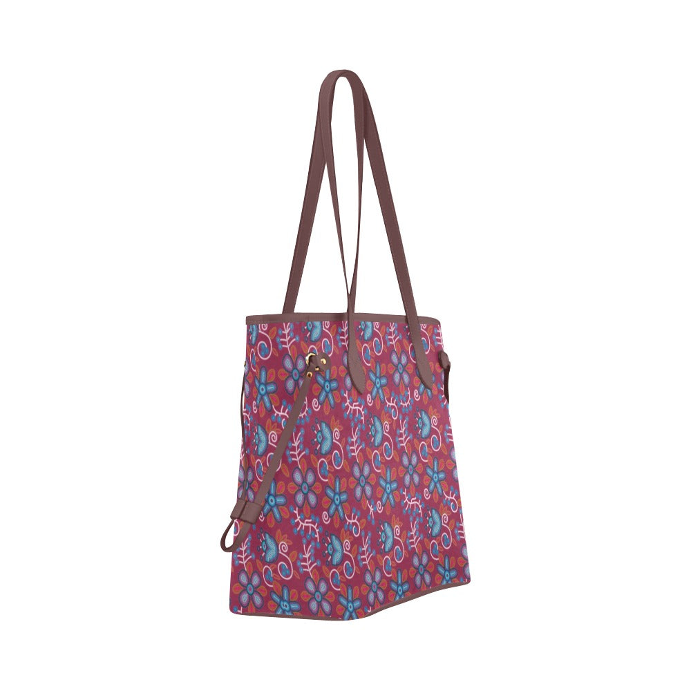 Cardinal Garden Clover Canvas Tote Bag