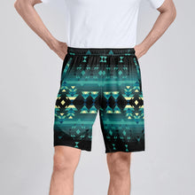 Load image into Gallery viewer, Inspire Green Athletic Shorts with Pockets
