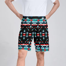 Load image into Gallery viewer, Visions of Peaceful Nights Athletic Shorts with Pockets

