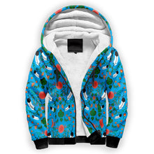 Load image into Gallery viewer, New Growth Bright Sky Sherpa Hoodie
