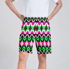 Load image into Gallery viewer, Two Spirit Ceremony Athletic Shorts with Pockets
