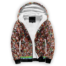 Load image into Gallery viewer, Culture in Nature Orange Sherpa Hoodie
