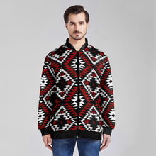 Load image into Gallery viewer, Taos Wool Zippered Collared Lightweight Jacket
