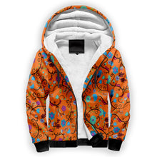 Load image into Gallery viewer, Nipin Blossom Carrot Sherpa Hoodie
