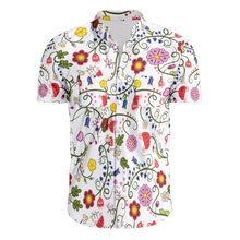 Load image into Gallery viewer, Nipin Blossom Hawaiian-Style Button Up Shirt
