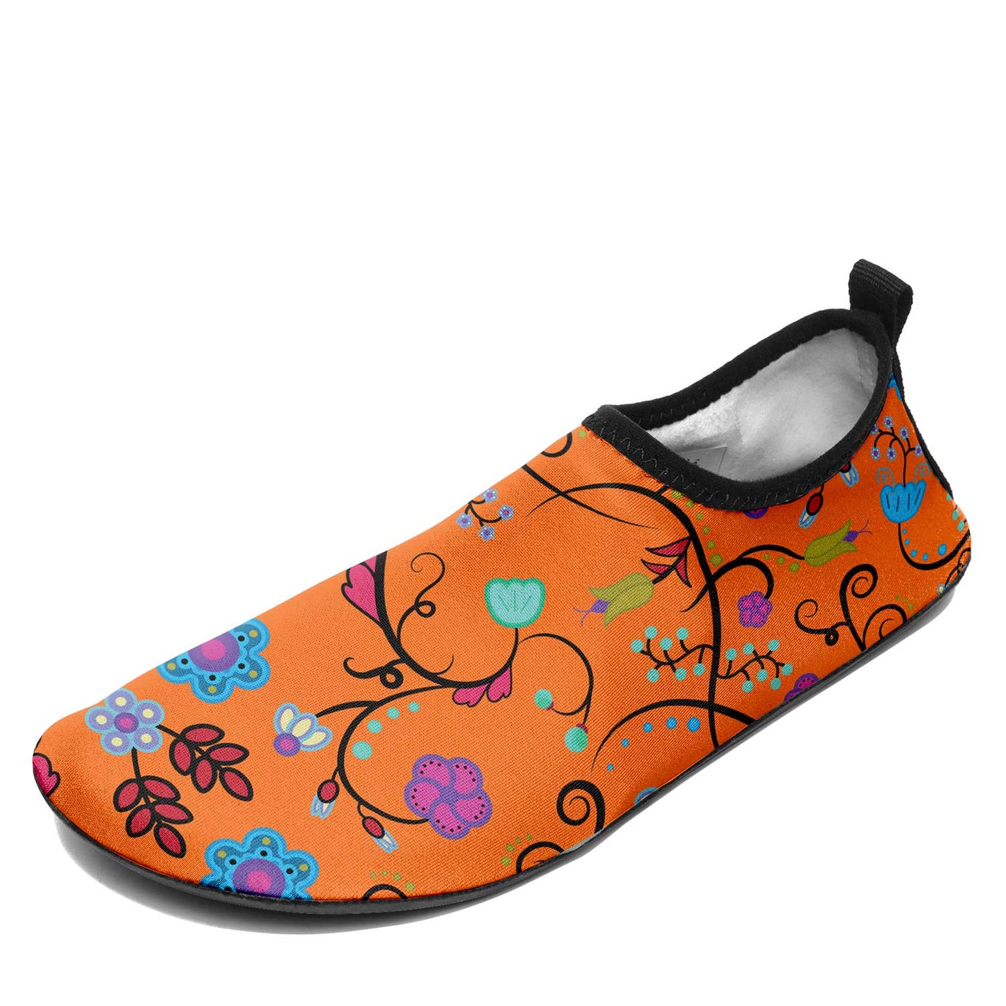 Nipin Blossom Carrot Kid's Sockamoccs Slip On Shoes