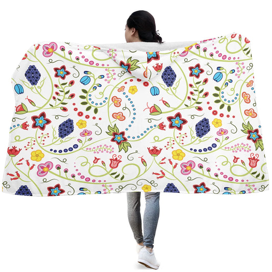 Nipin Blossom Carrot Hooded Blanket