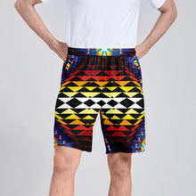 Load image into Gallery viewer, Sunset Blanket Athletic Shorts with Pockets
