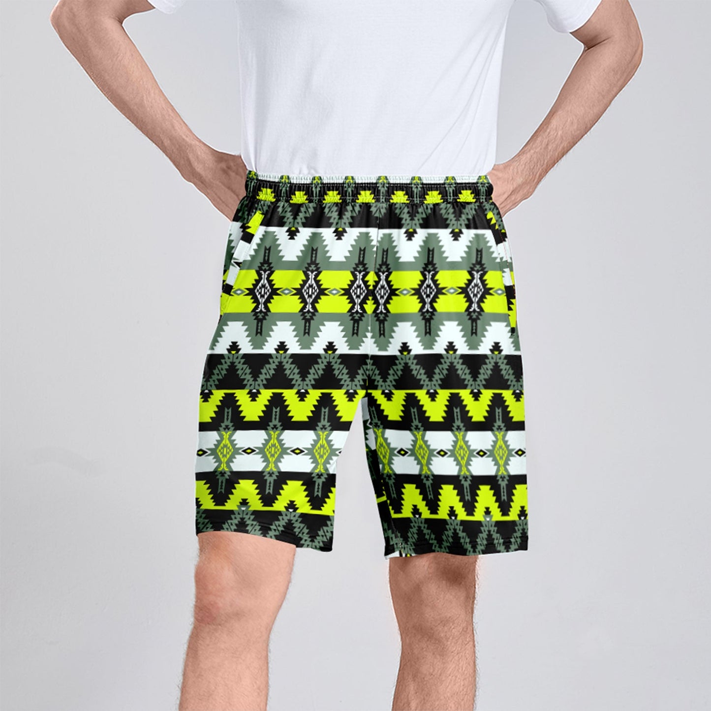 Two Spirit Medicine Athletic Shorts with Pockets