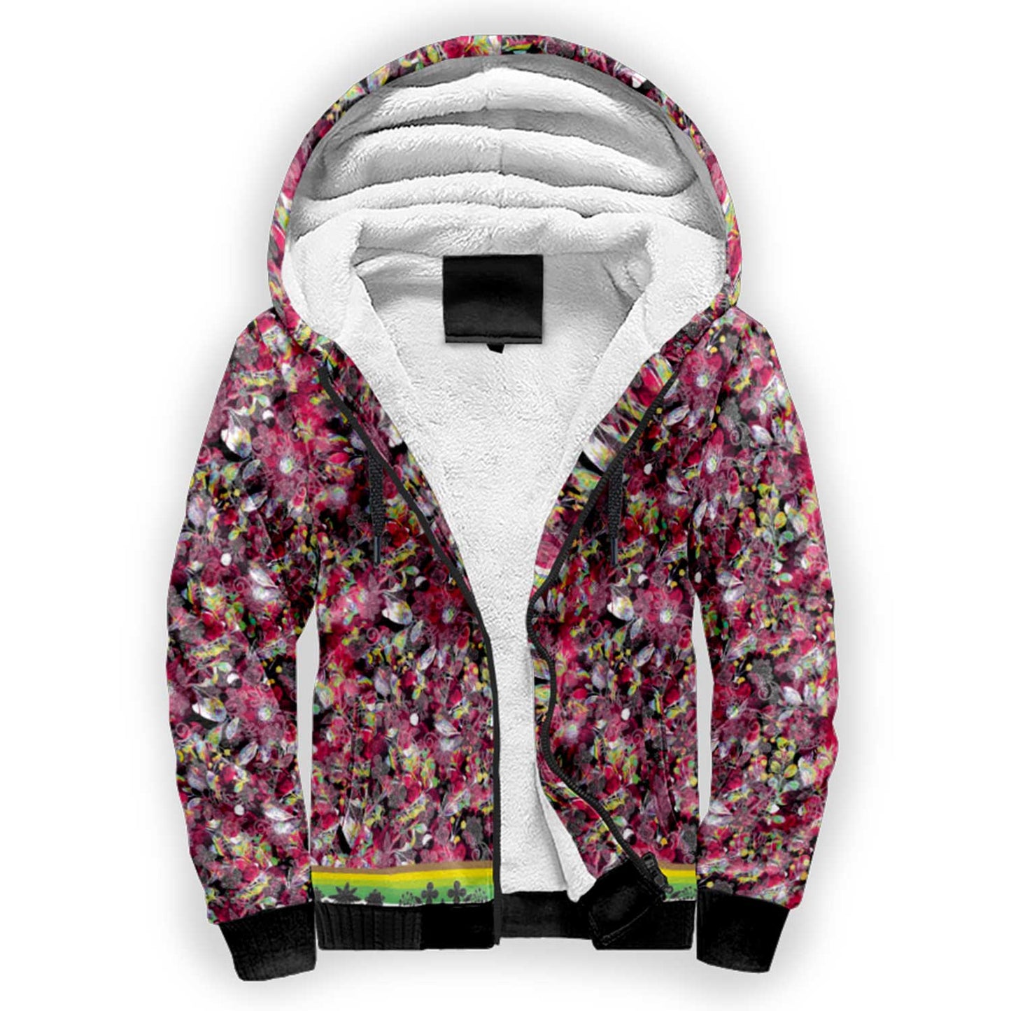 Culture in Nature Maroon Sherpa Hoodie