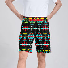 Load image into Gallery viewer, River Trail Sunset Athletic Shorts with Pockets
