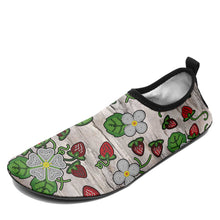 Load image into Gallery viewer, Strawberry Dreams Bright Birch Kid&#39;s Sockamoccs Slip On Shoes
