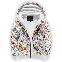 Load image into Gallery viewer, Nipin Blossom Sherpa Hoodie
