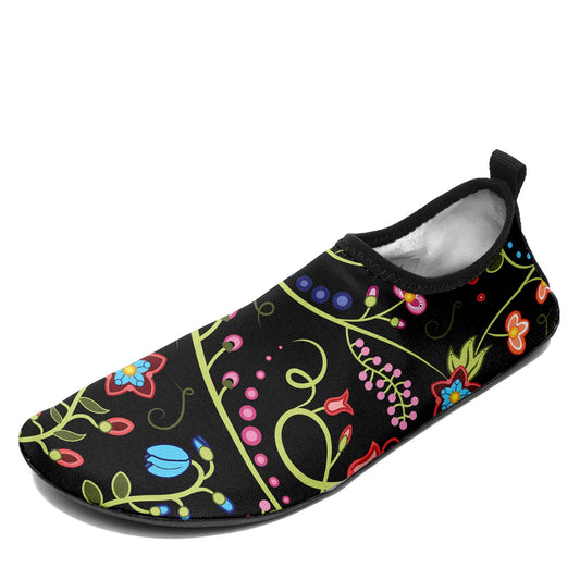 Fresh Fleur Midnight Kid's Sockamoccs Slip On Shoes