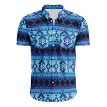 Load image into Gallery viewer, Tipi Hawaiian-Style Button Up Shirt
