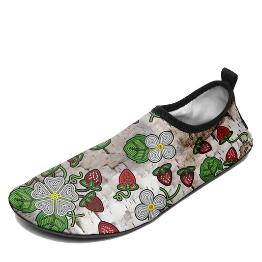 Strawberry Dreams Br Bark Kid's Sockamoccs Slip On Shoes