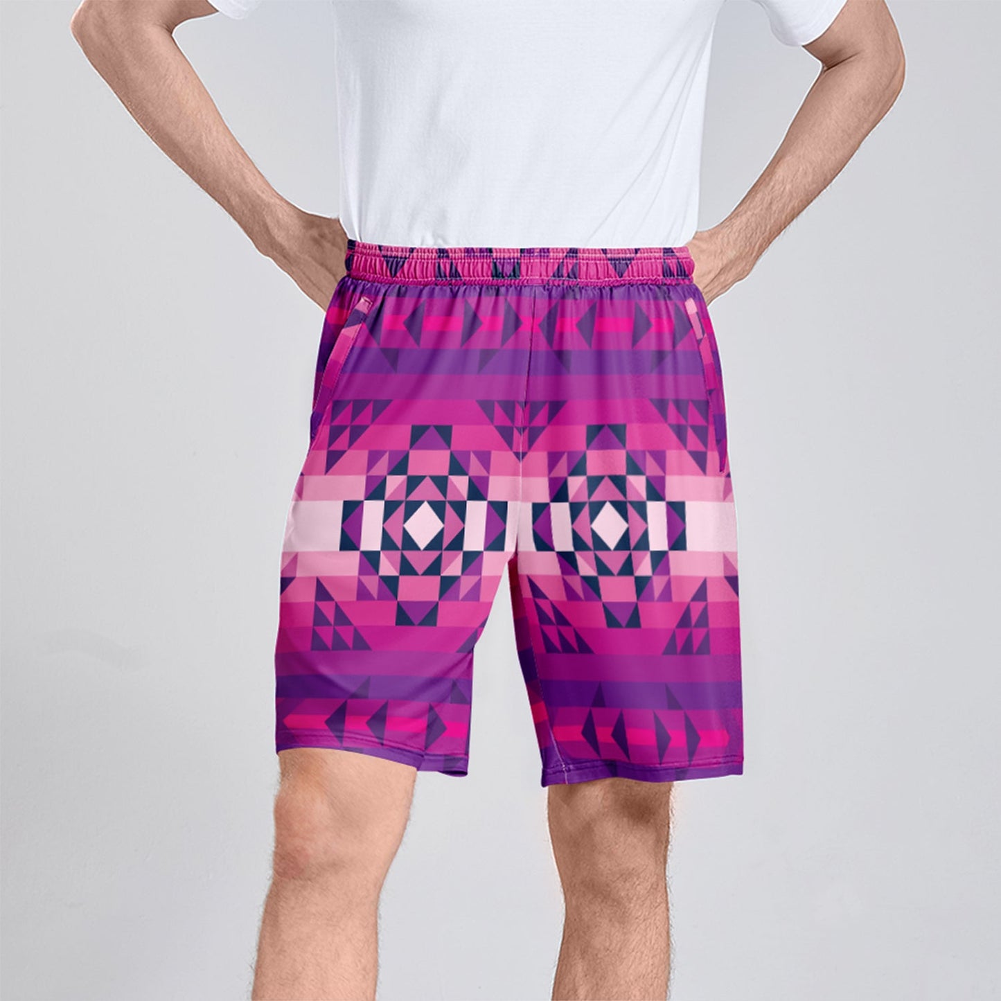 Royal Airspace Athletic Shorts with Pockets