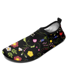 Load image into Gallery viewer, Nipin Blossom Midnight Kid&#39;s Sockamoccs Slip On Shoes
