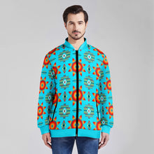 Load image into Gallery viewer, Rising Star Harvest Moon Zippered Collared Lightweight Jacket
