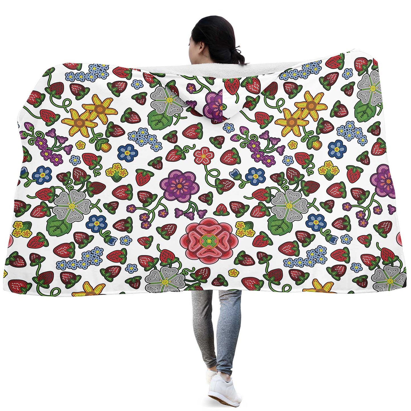 Berry Pop Hooded Blanekt