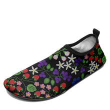 Load image into Gallery viewer, Takwakin Harvest Midnight Kid&#39;s Sockamoccs Slip On Shoes
