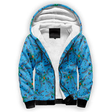 Load image into Gallery viewer, Willow Bee Saphire Sherpa Hoodie
