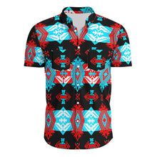 Load image into Gallery viewer, Sovereign Nation Trade Blanket Hawaiian-Style Button Up Shirt
