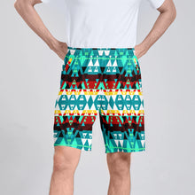 Load image into Gallery viewer, Writing on Stone Wheel Athletic Shorts with Pockets
