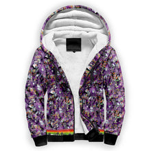 Load image into Gallery viewer, Culture in Nature Purple Sherpa Hoodie
