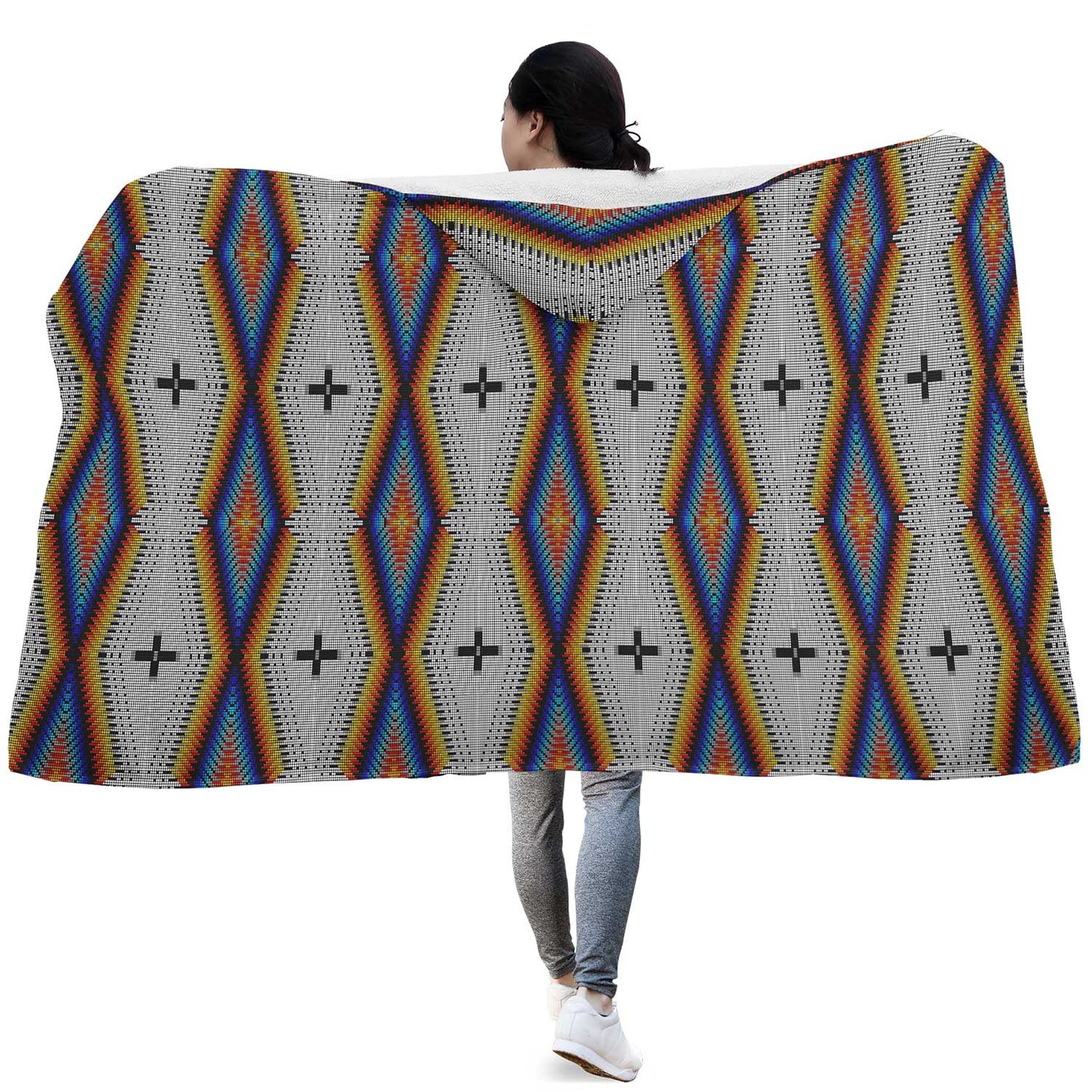 Diamond in the Bluff Hooded Blanket