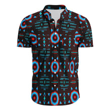 Load image into Gallery viewer, Rising Star Hawaiian-Style Button Up Shirt
