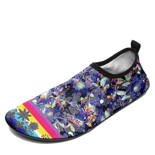 Culture in Nature Blue Kid's Sockamoccs Slip On Shoes