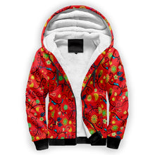 Load image into Gallery viewer, Nipin Blossom Fire Sherpa Hoodie
