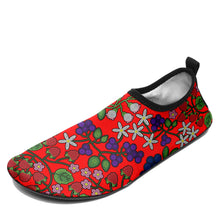 Load image into Gallery viewer, Takwakin Harvest Fire Kid&#39;s Sockamoccs Slip On Shoes
