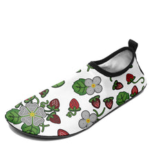 Load image into Gallery viewer, Strawberry Dreams White Sockamoccs
