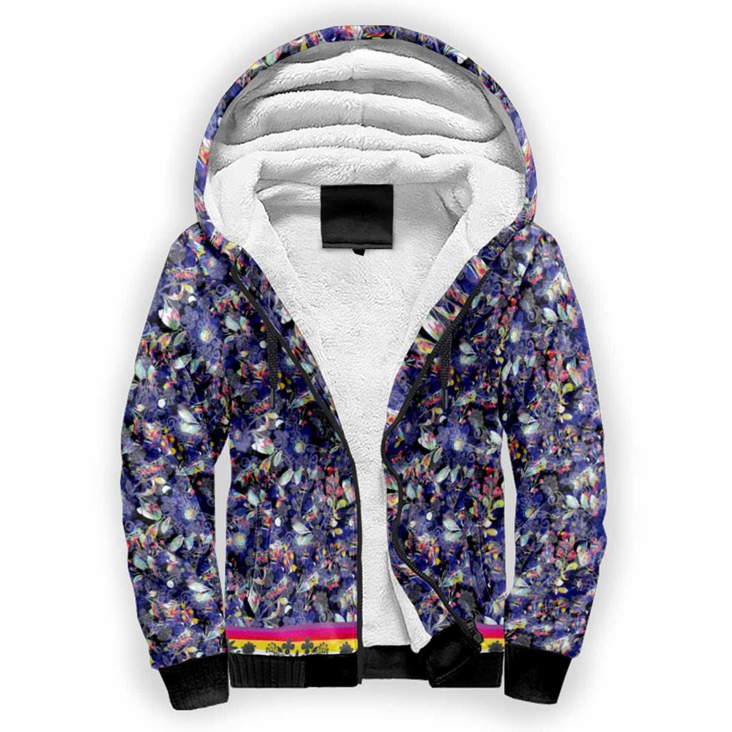 Culture in Nature Blue Sherpa Hoodie