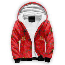 Load image into Gallery viewer, Vine Life Scarlet Sherpa Hoodie
