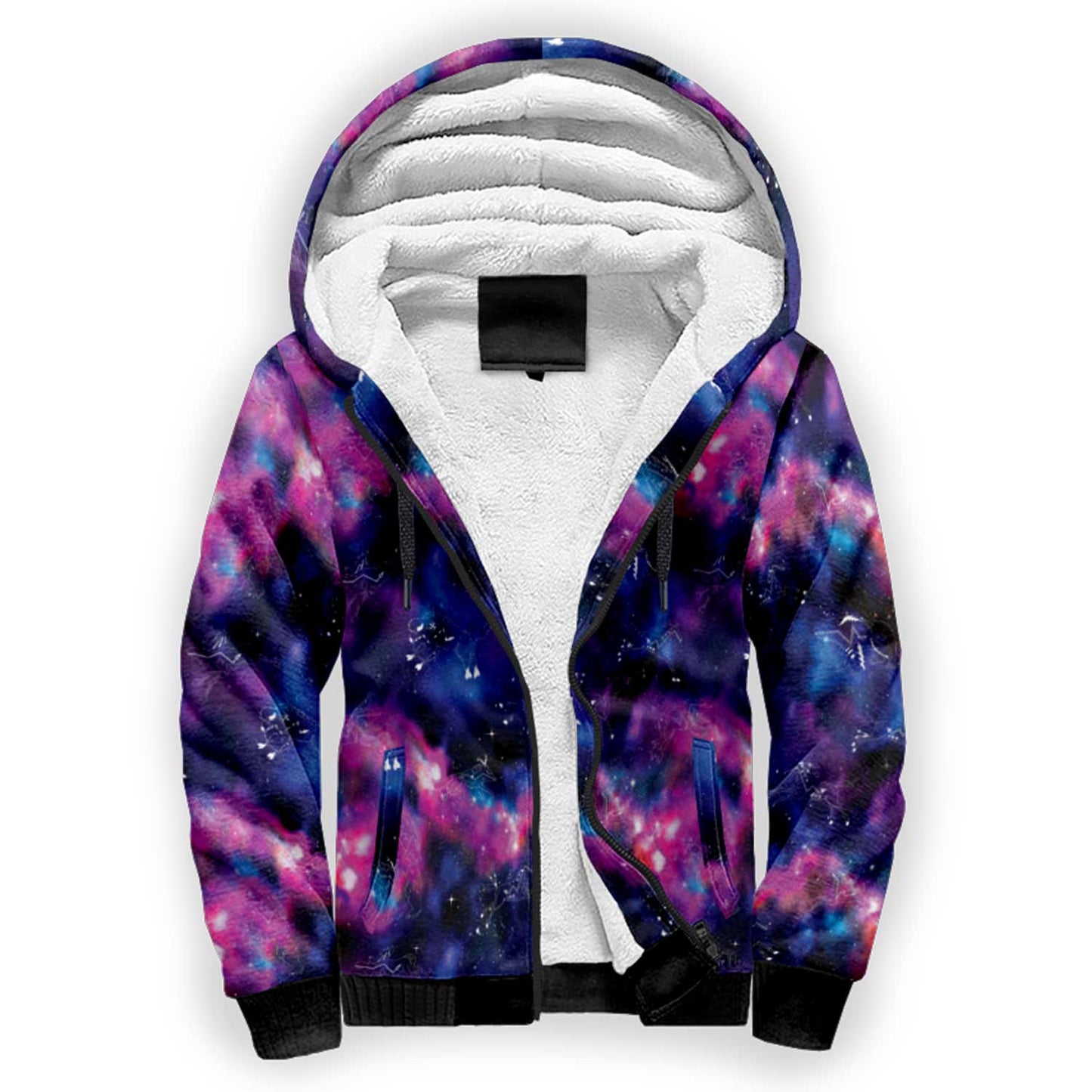 Animal Ancestors 1 Blue and Pink Sherpa Hoodie